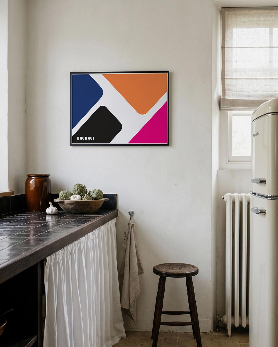 Vorm en kleurvlakken Poster