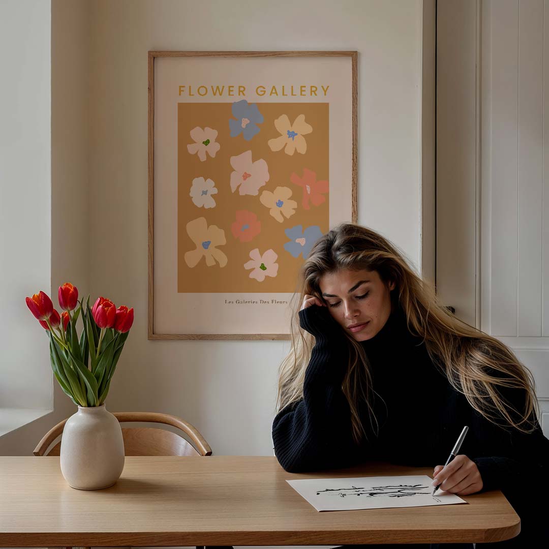 Flower Gallery Bloemenposter-WallArtistic