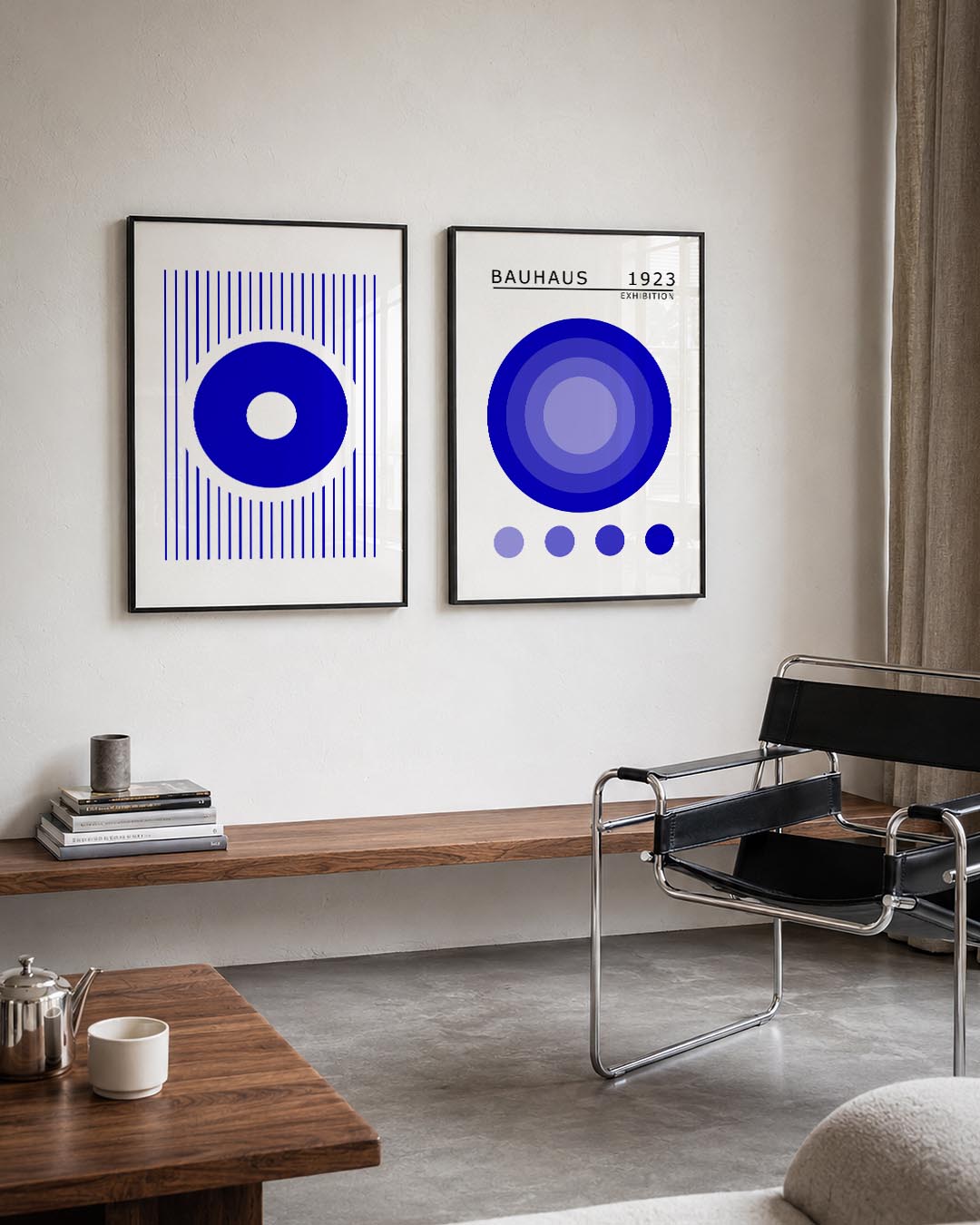 Cirkel en lijnen Posterset