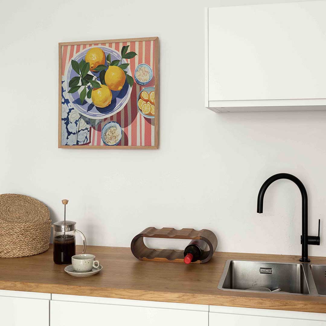 Citroenen op schaal Poster