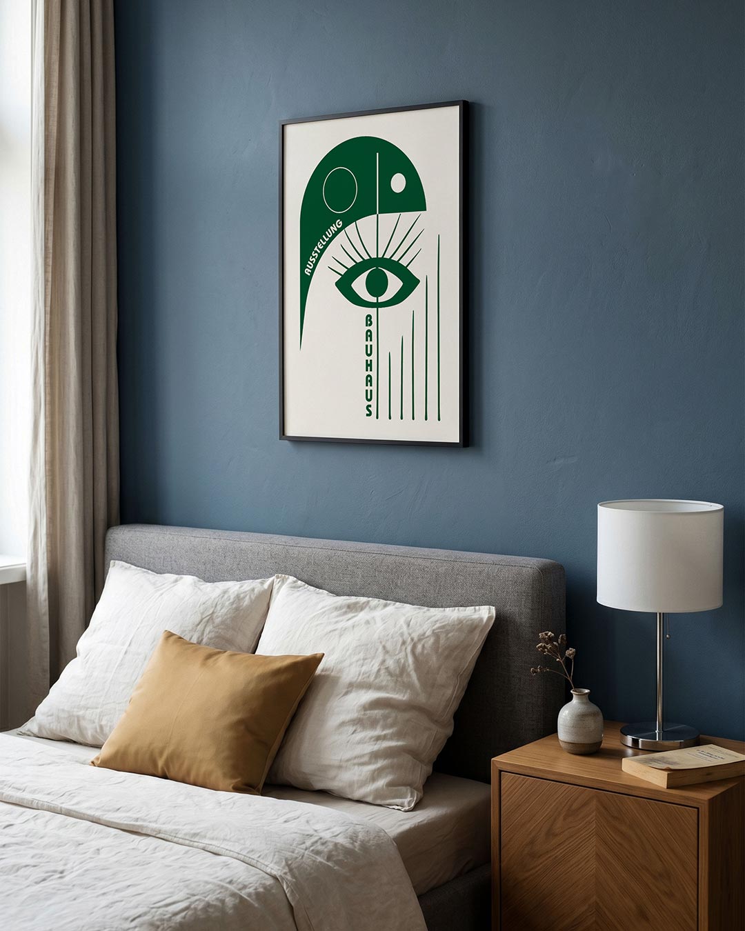 Oog en lijnen Poster