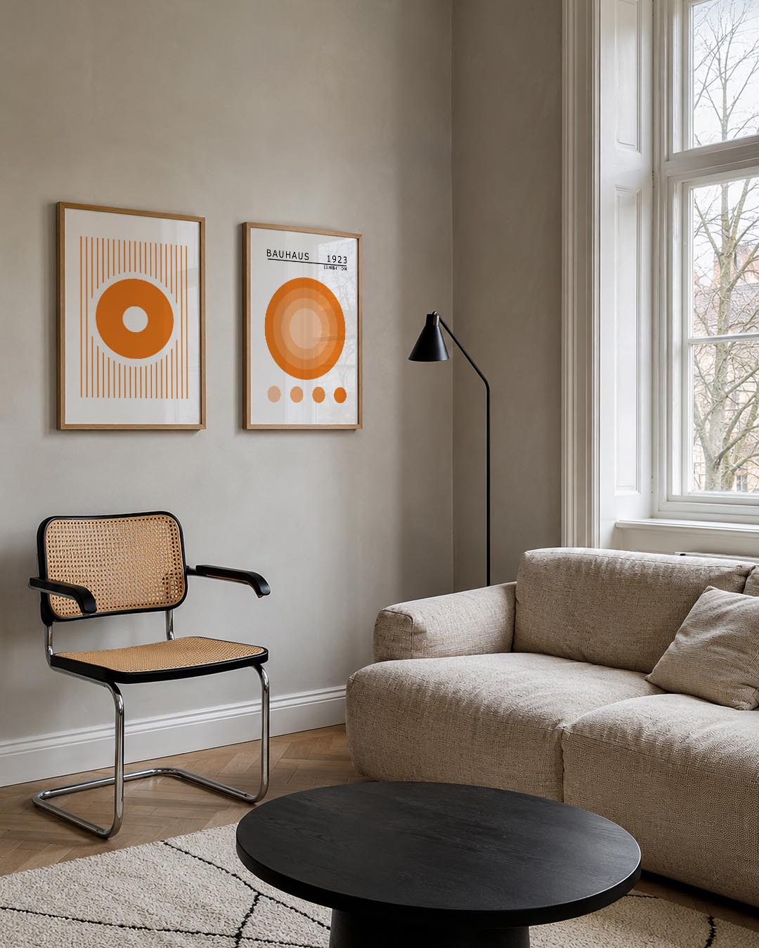 Cirkel en lijnen Posterset