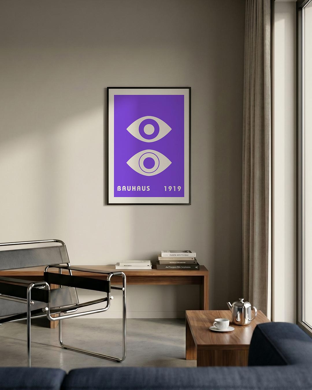 Oogvormen en kleur Poster