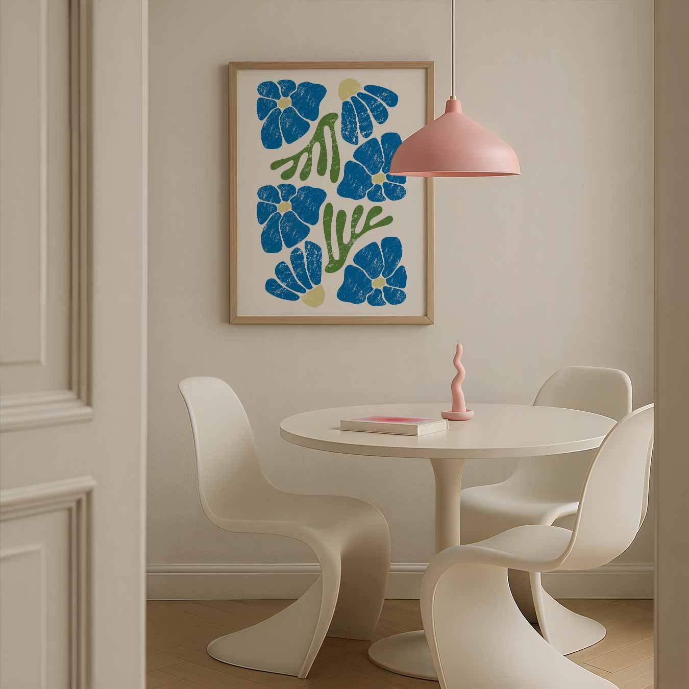 Bloemenpracht Wanddecoratie Poster-WallArtistic