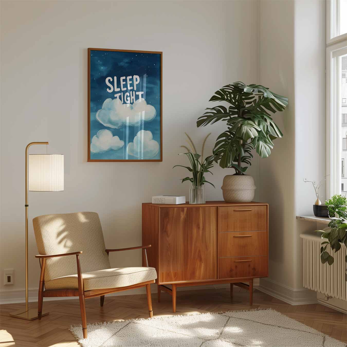 Droom Zacht Nachtposter-WallArtistic