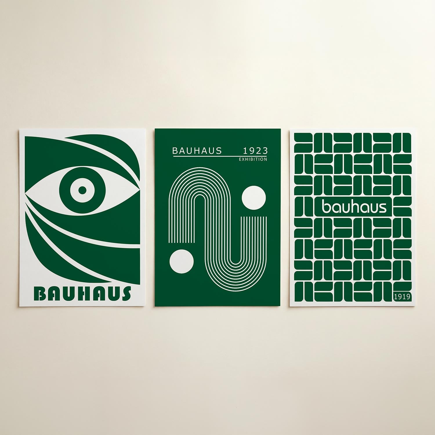 Oog en lijnen Posterset
