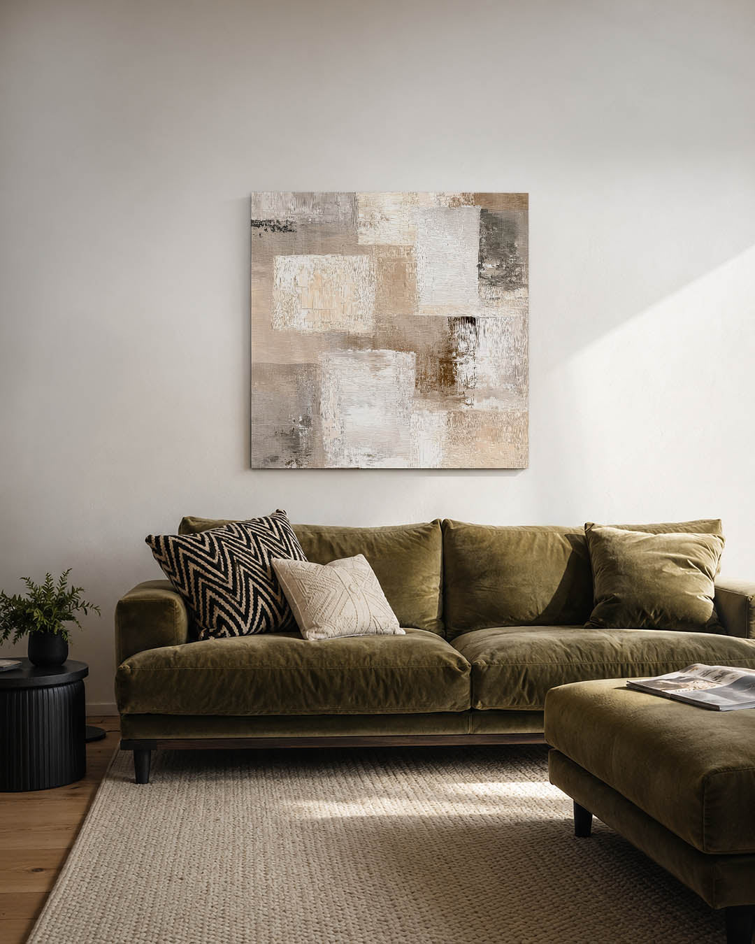 Geometrische texturen Kunstwerk