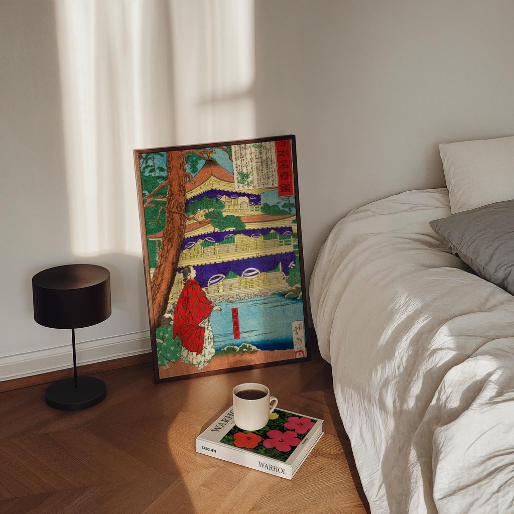 Traditionele Japanse Kunstposter-WallArtistic