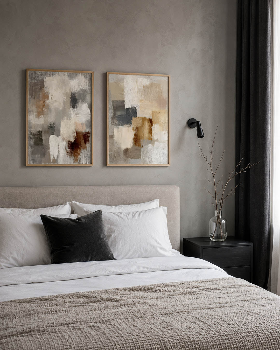Vlekken en textuur Posterset