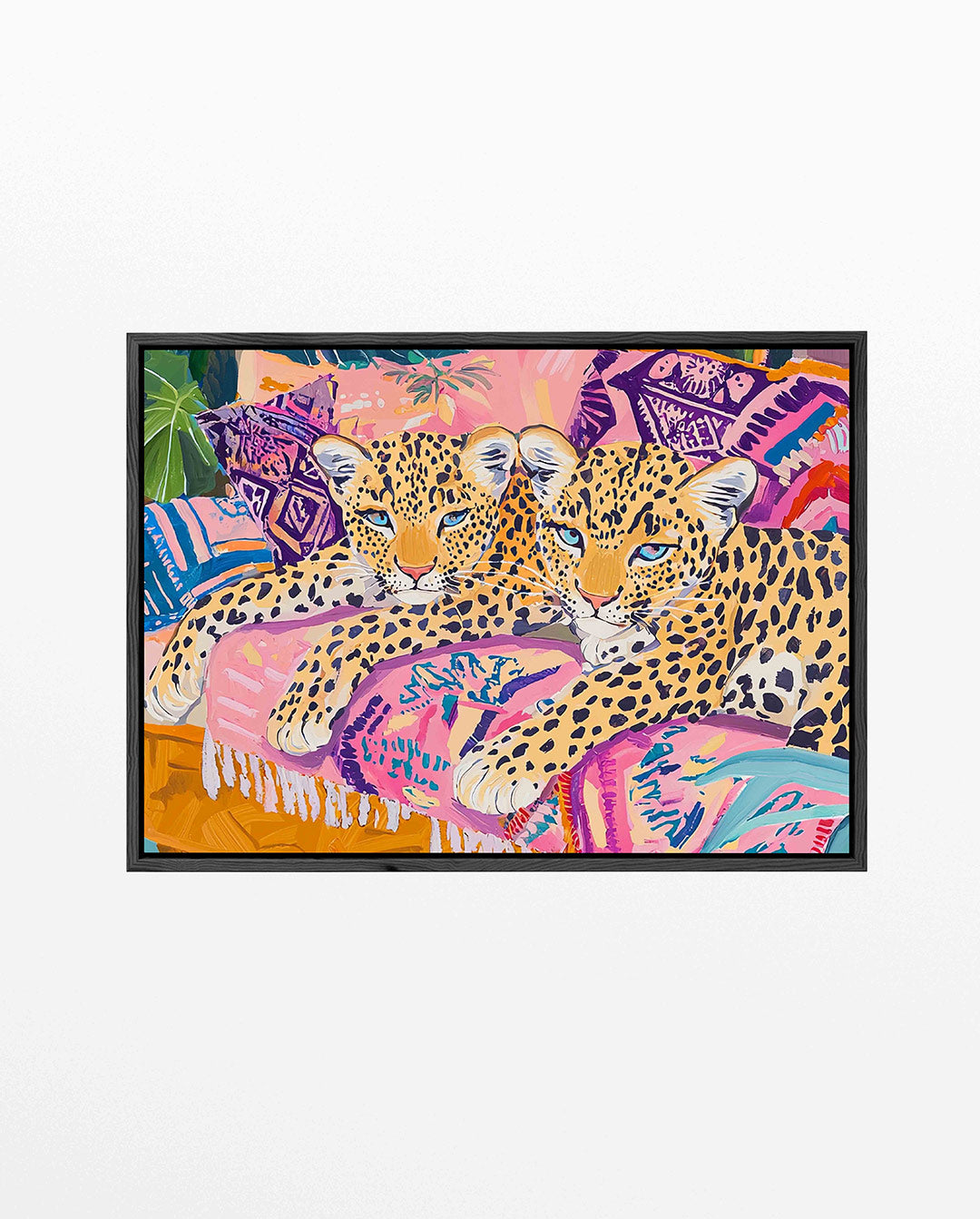 Levende luipaarden Kunstwerk