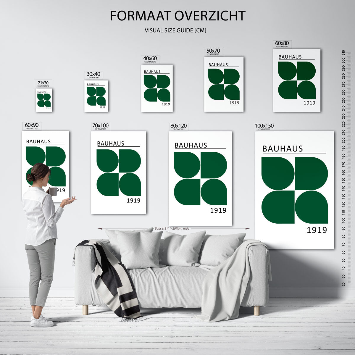 Vorm en balans Poster