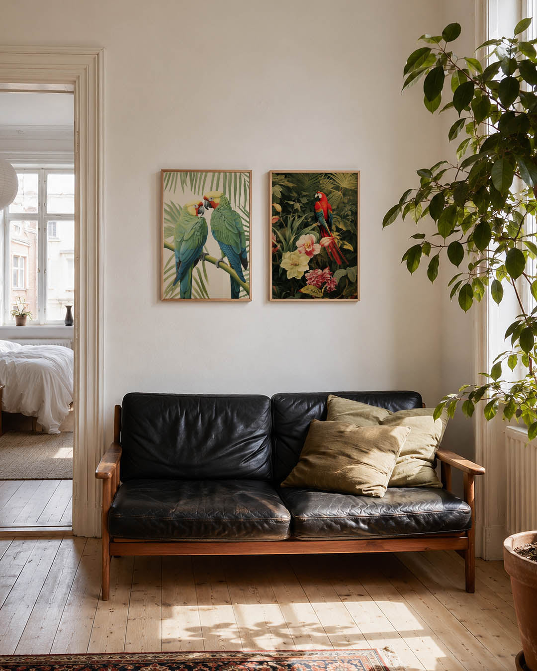 Tropische vogels Posterset