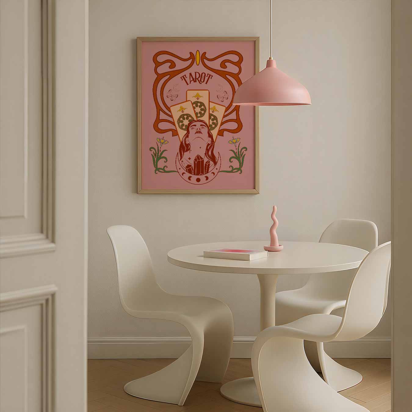 Mystieke Tarot Kunstposter-WallArtistic