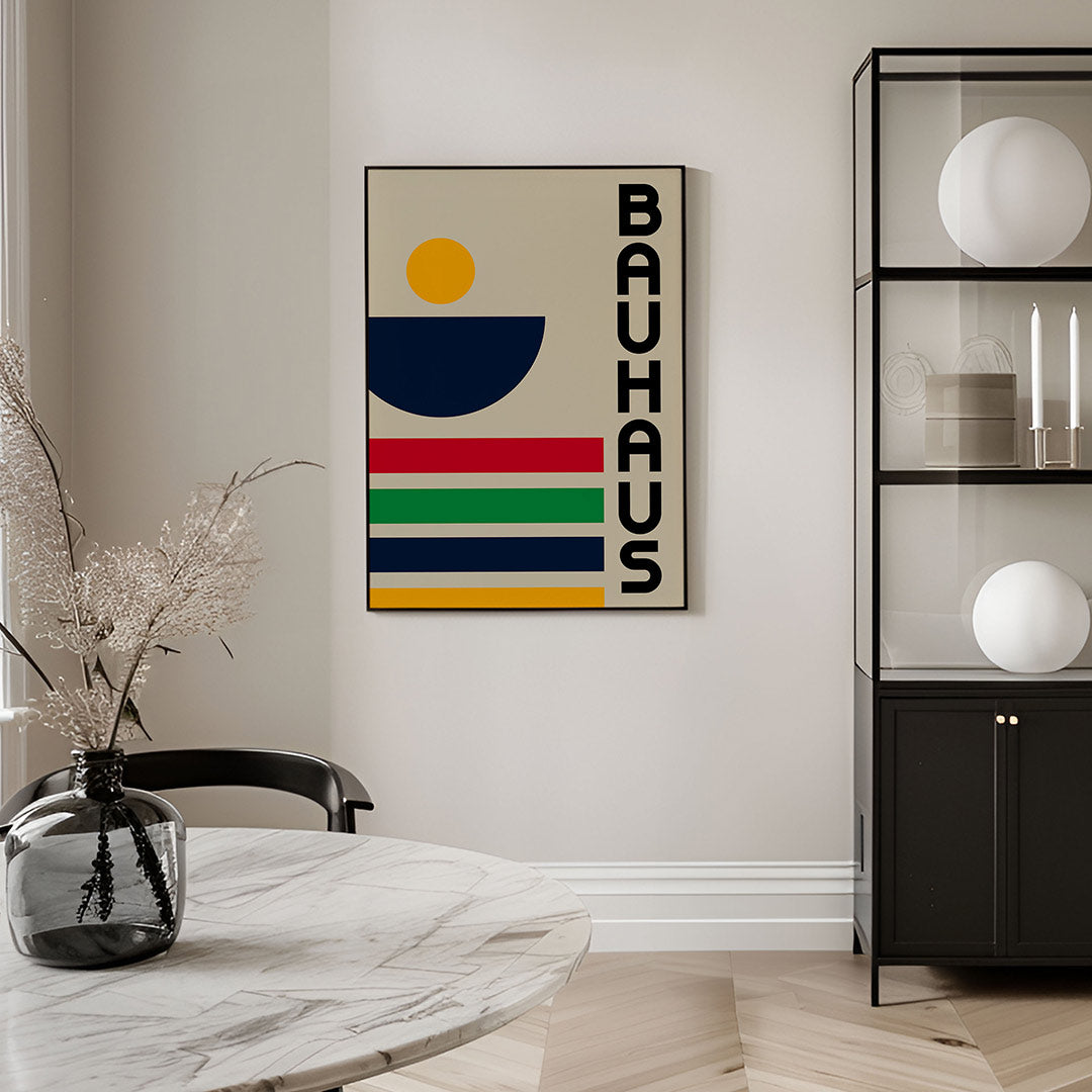 Vorm en kleur Poster