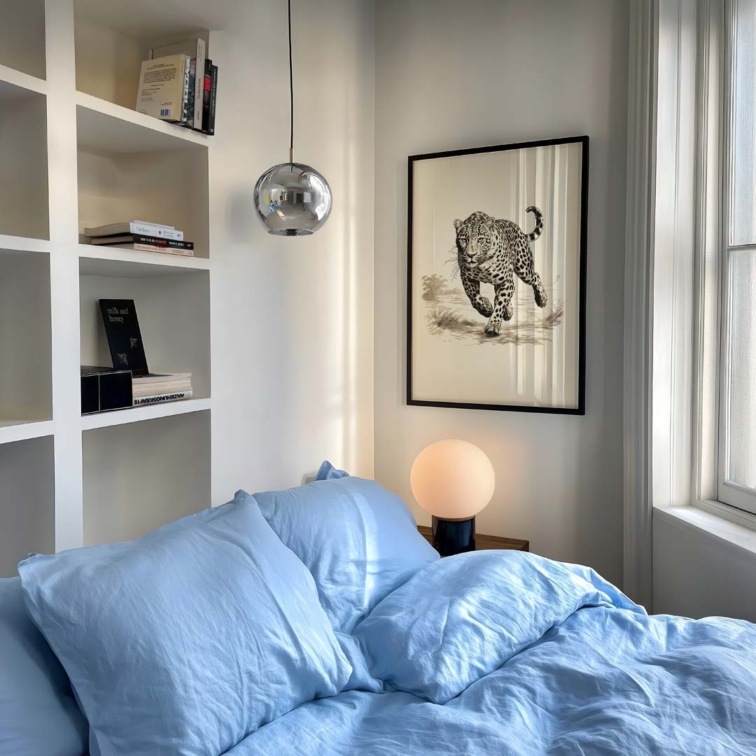 Wilde Luipaard Poster-WallArtistic