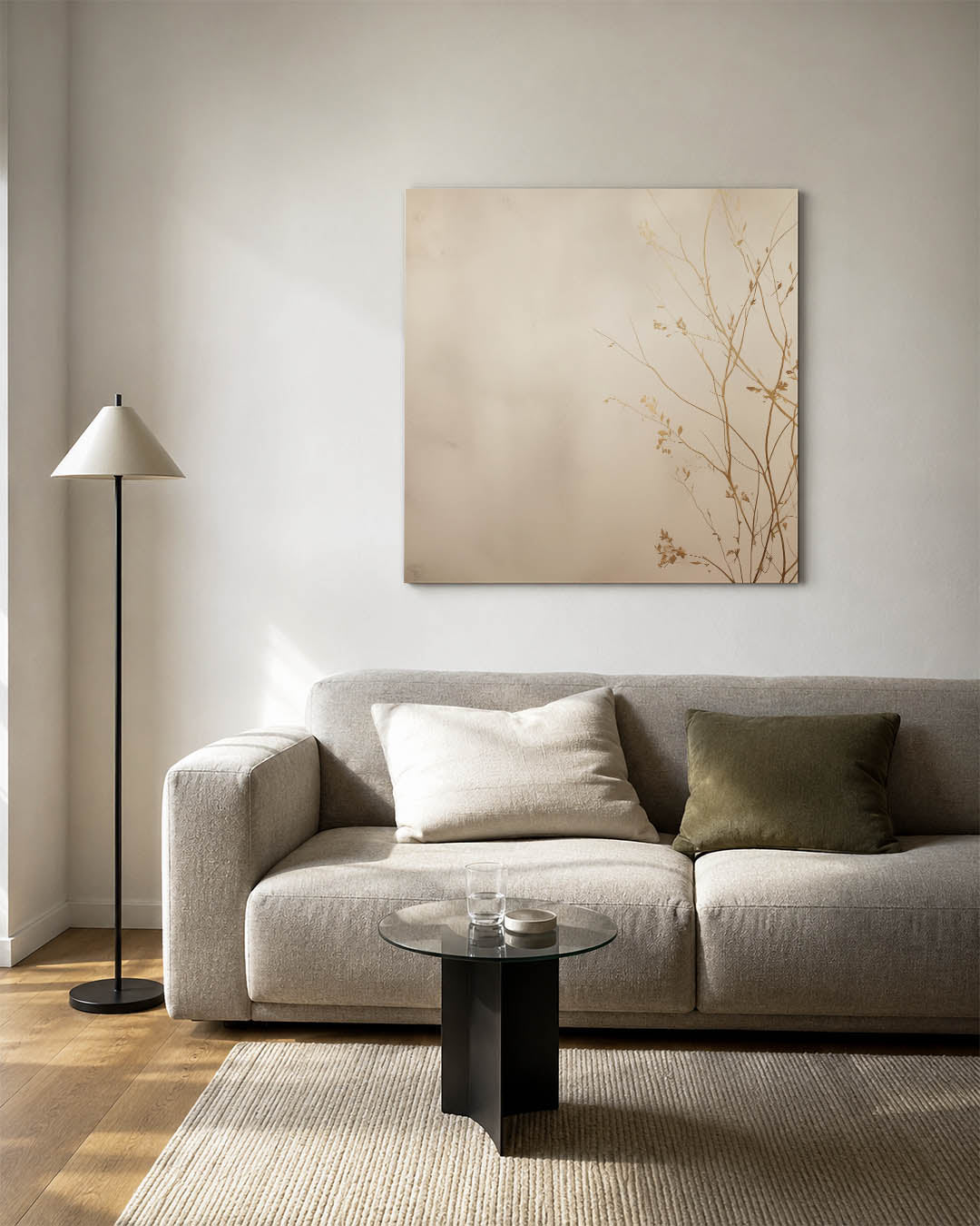 Subtiele takken Kunstwerk