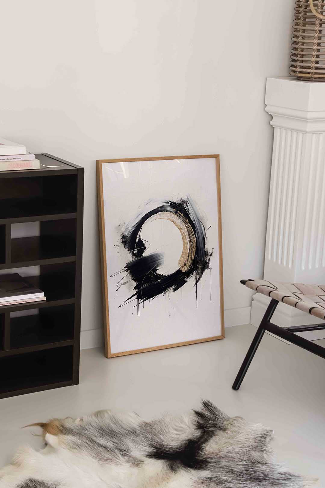 Abstracte cirkel Poster