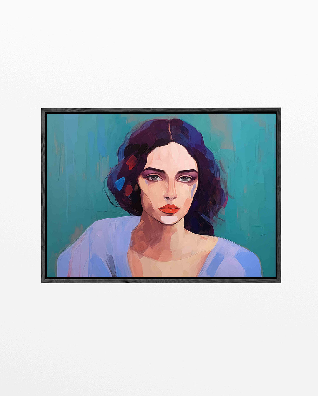 Expressieve vrouw Kunstwerk