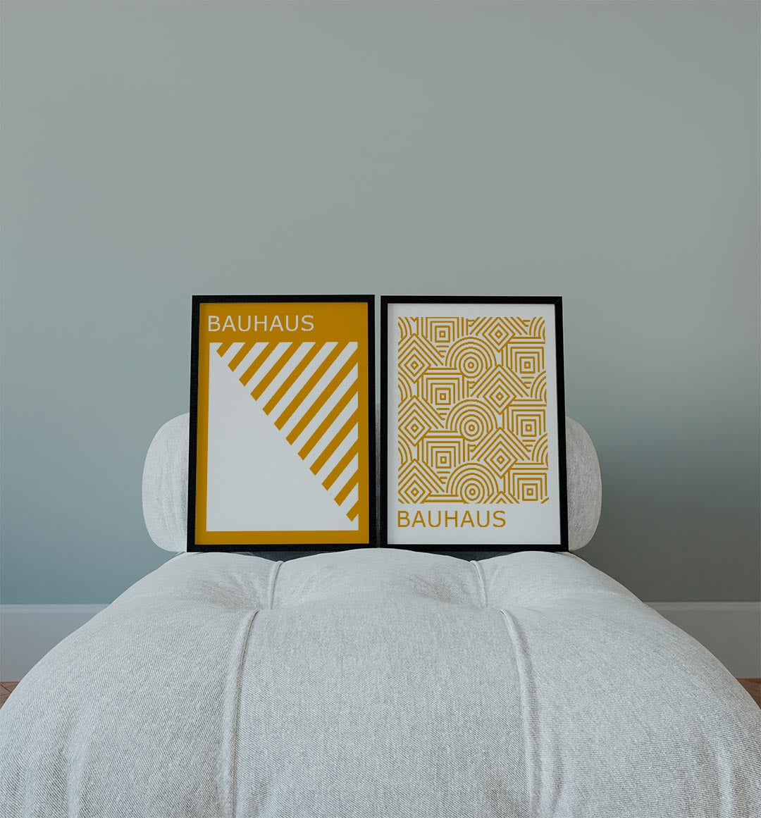 Diagonal lijnen Posterset