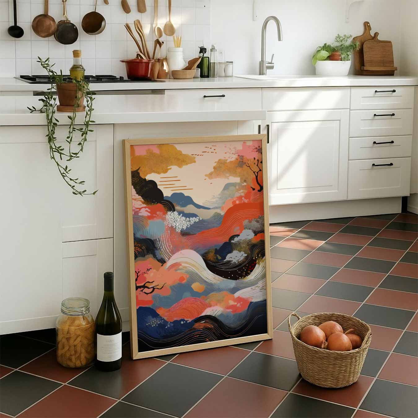 Dromerige Natuurlandschap Poster-WallArtistic