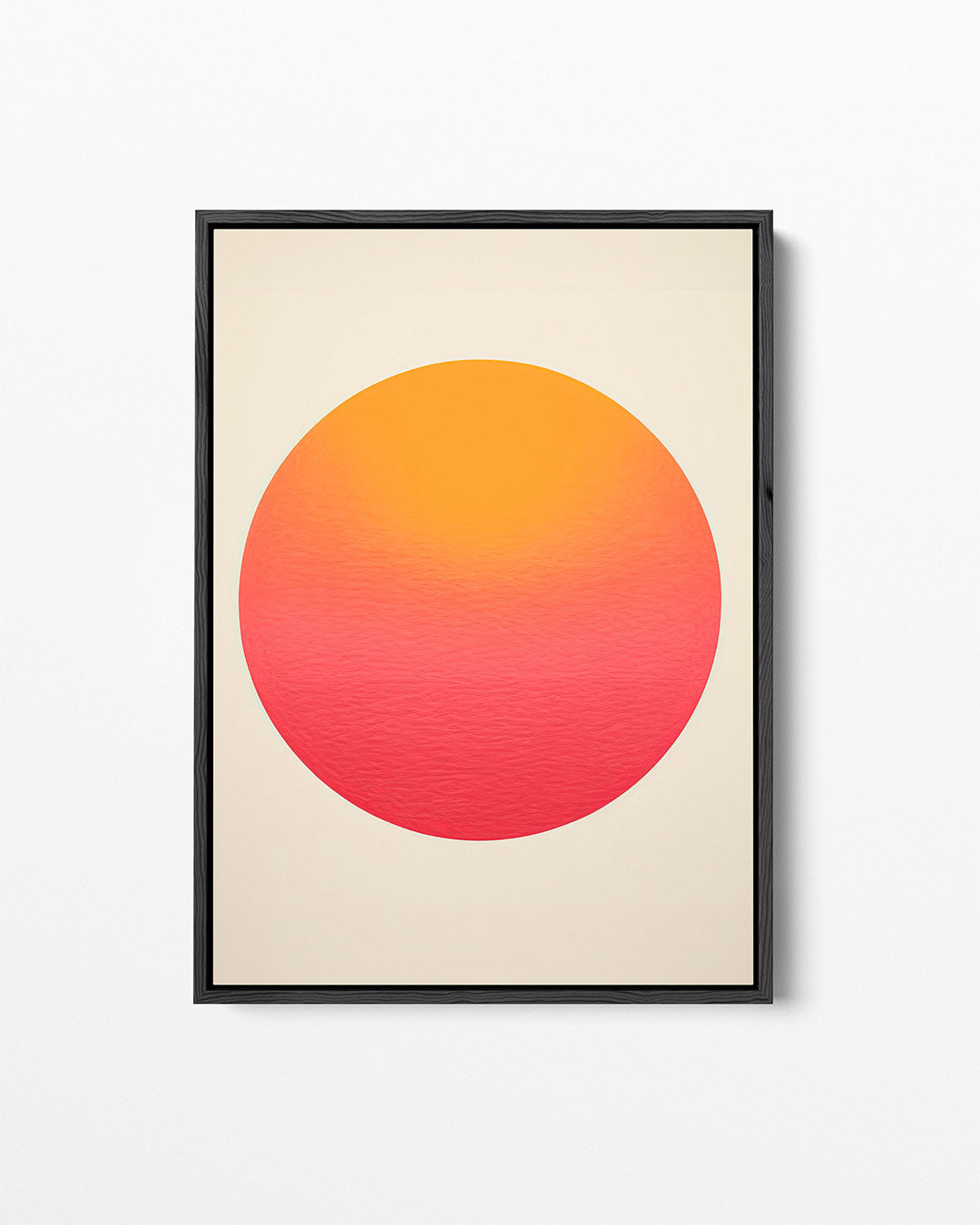 Kleurrijke cirkel Kunstwerk