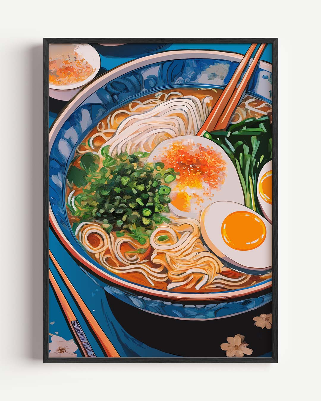 Kleurrijke Ramen Kunstposter-WallArtistic