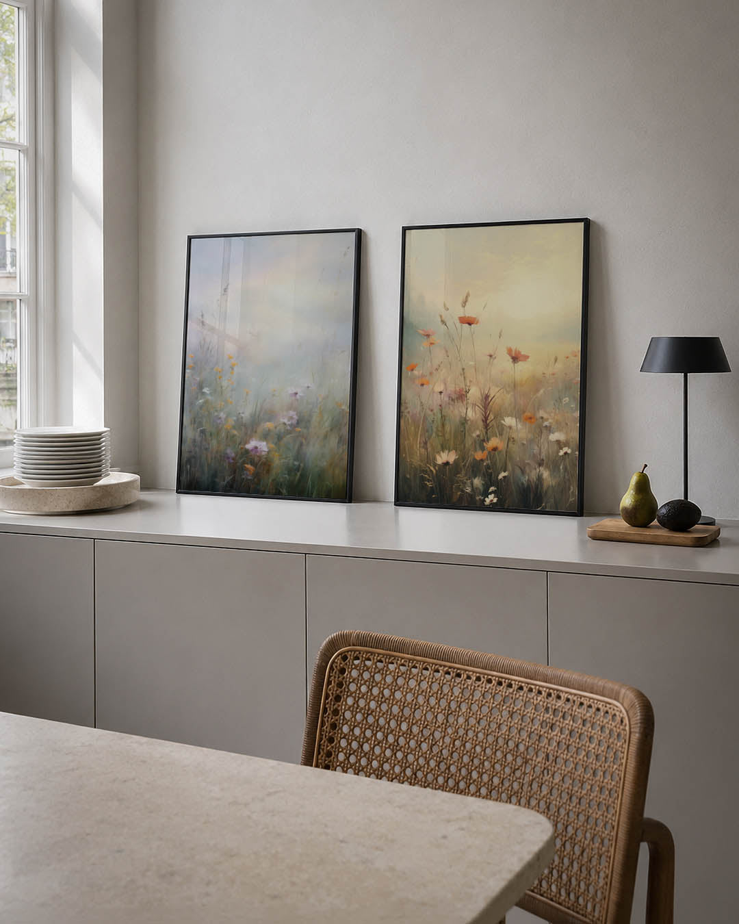 Bloemennevel Posterset