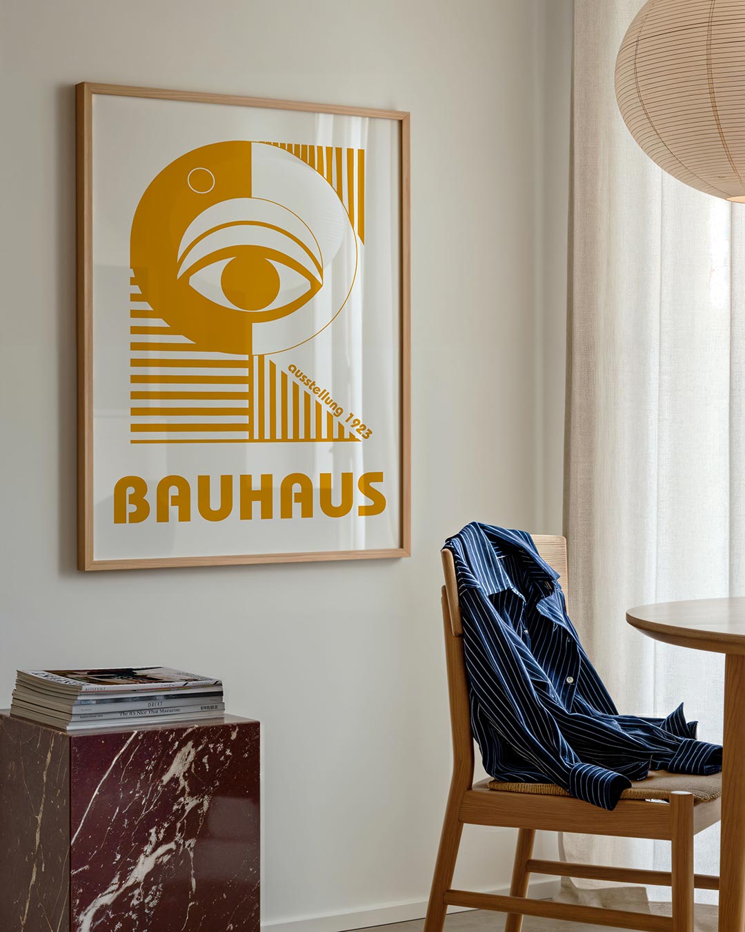 Oog en lijnen Poster