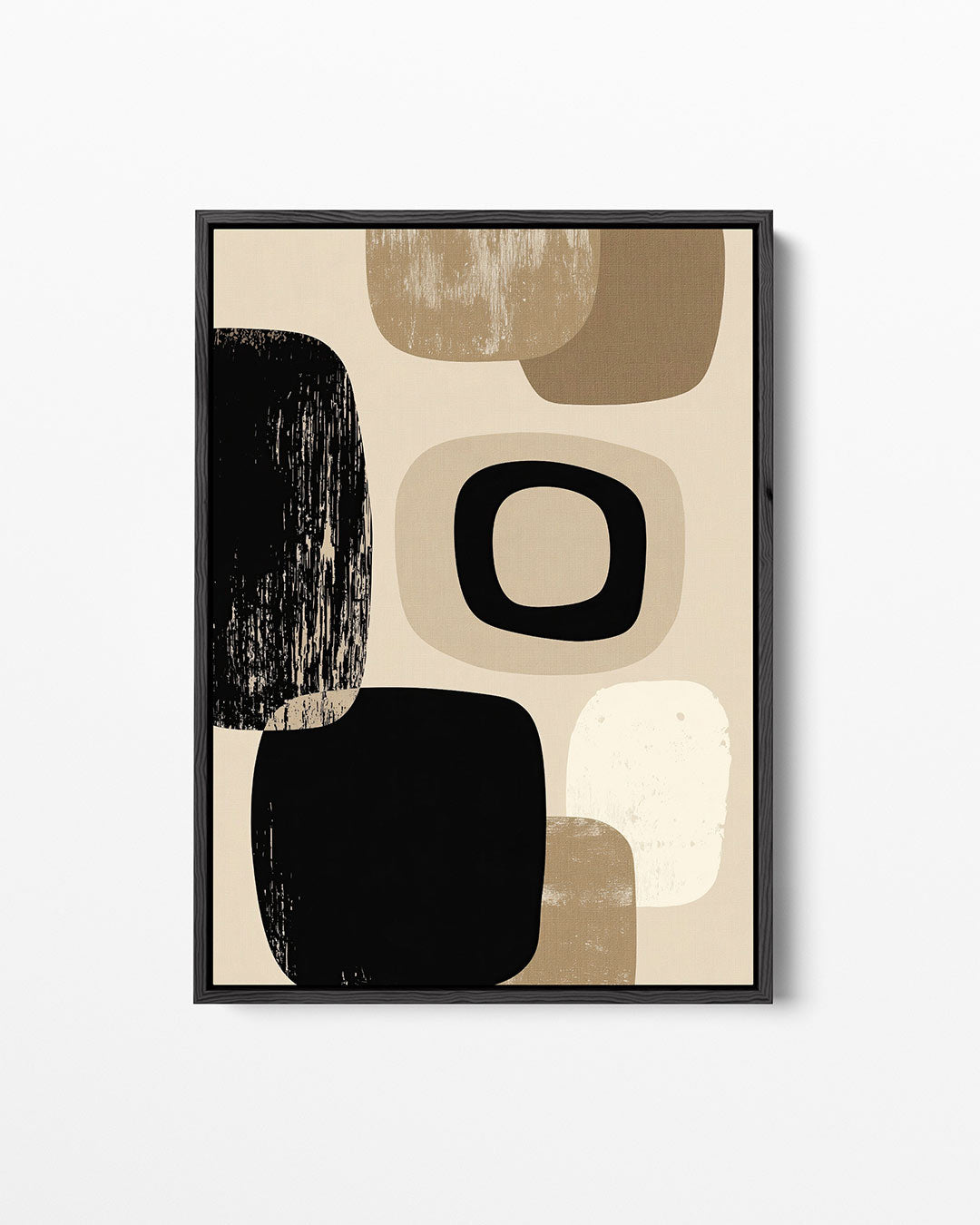Organische vormen compositie Kunstwerk