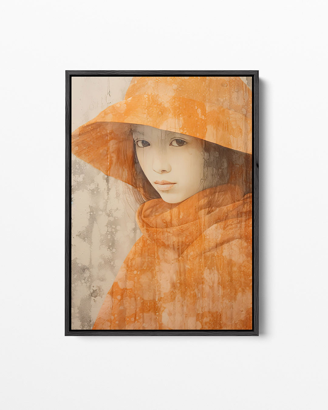 Portret compositie Kunstwerk