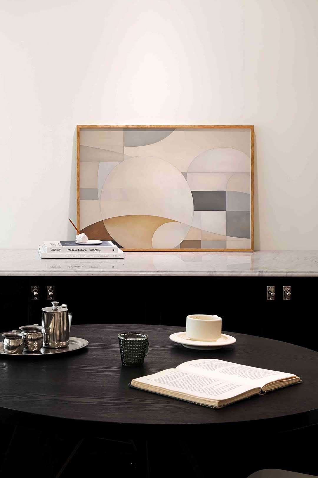 Abstracte vormen Poster