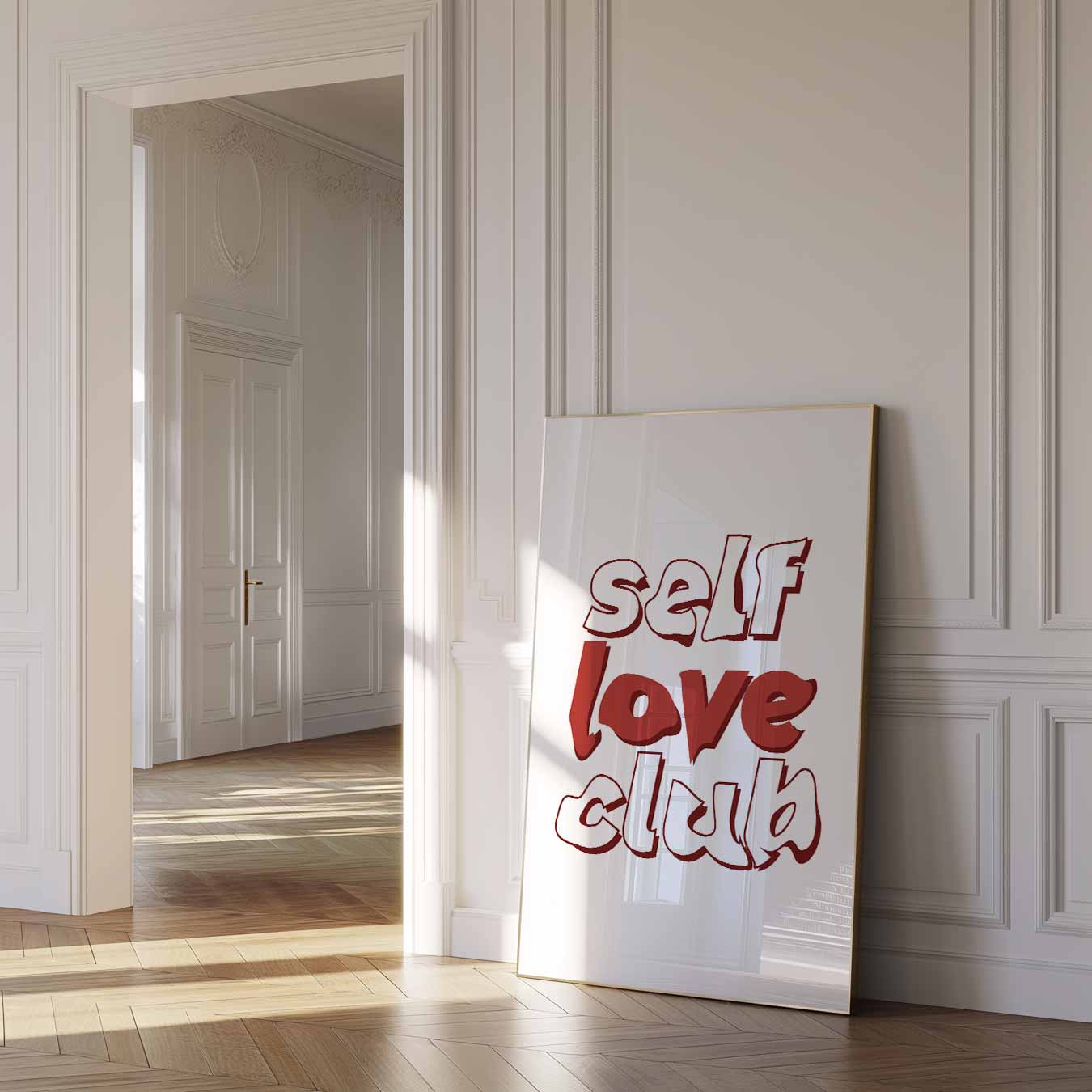 Self Love Club Poster-WallArtistic