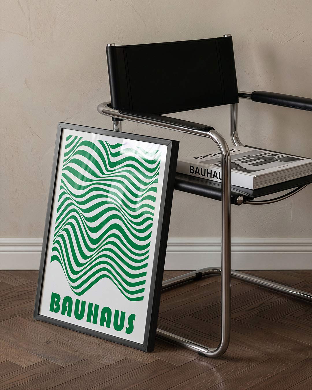 Golvend lijnenspel Poster