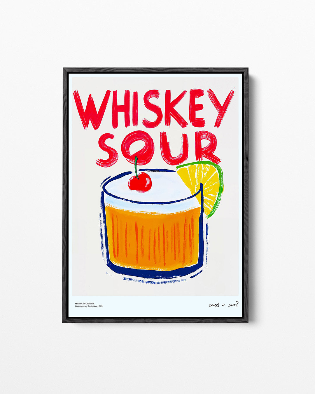 Vrolijke drank illustratie Kunstwerk