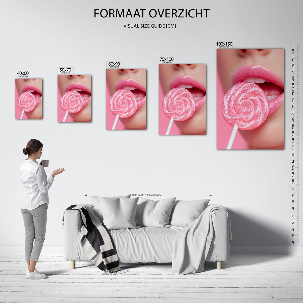 Zoete verleiding Kunstwerk