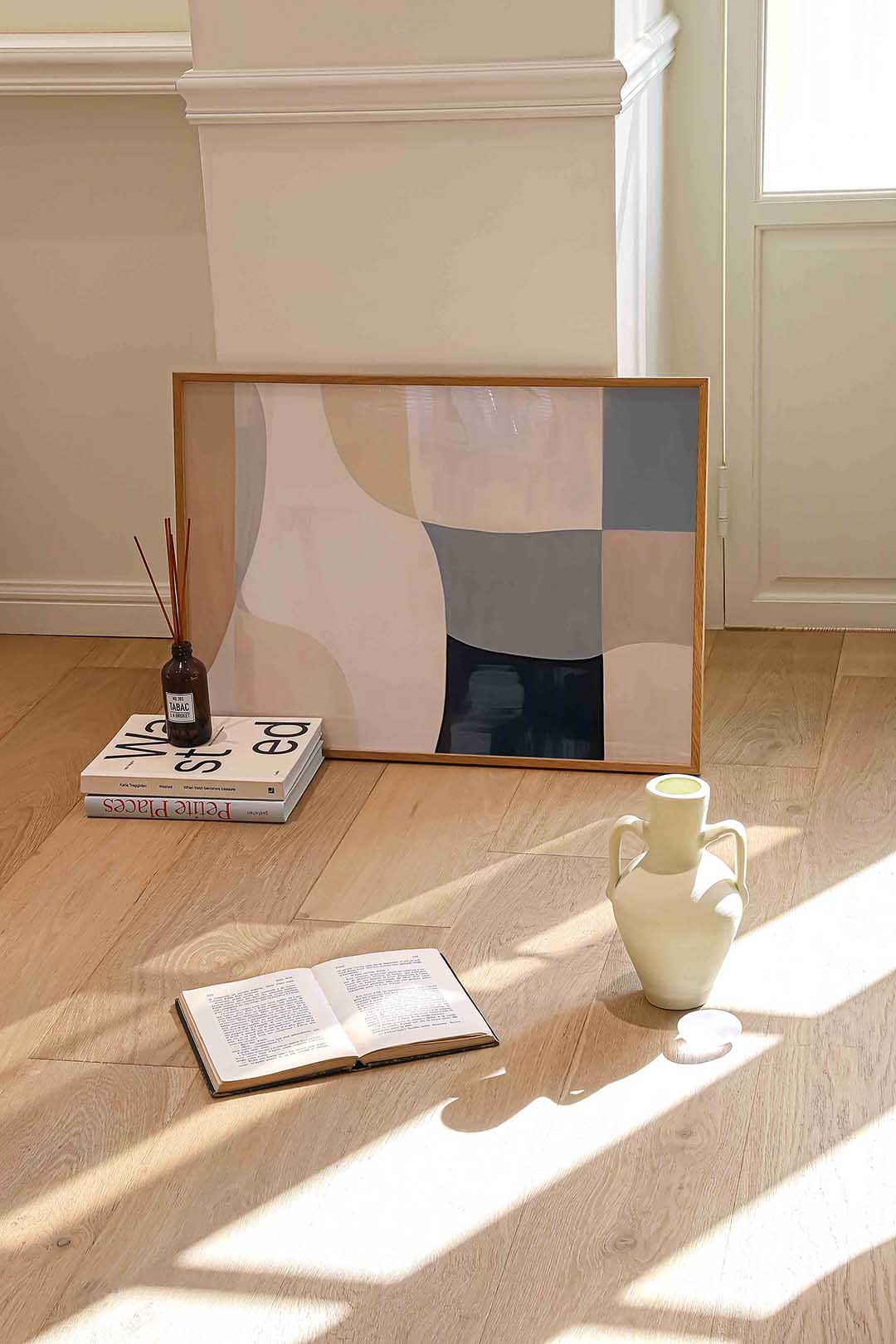 Abstracte vormen Poster