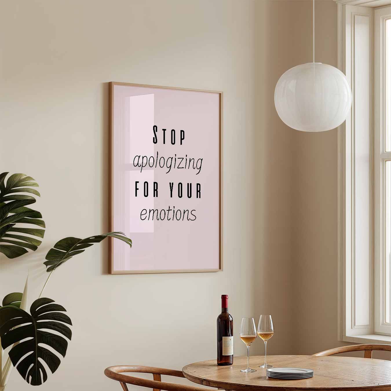 Inspirerende Emotieposter-WallArtistic