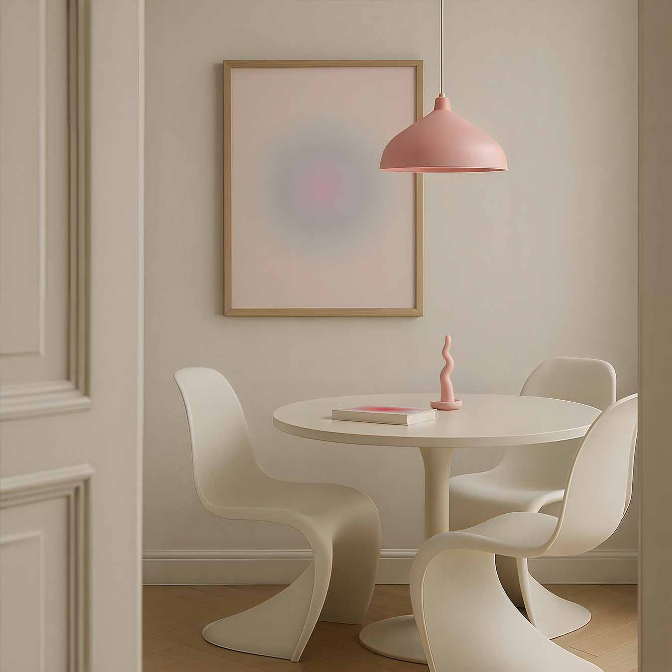Dromerige Pastel Oase Poster-WallArtistic
