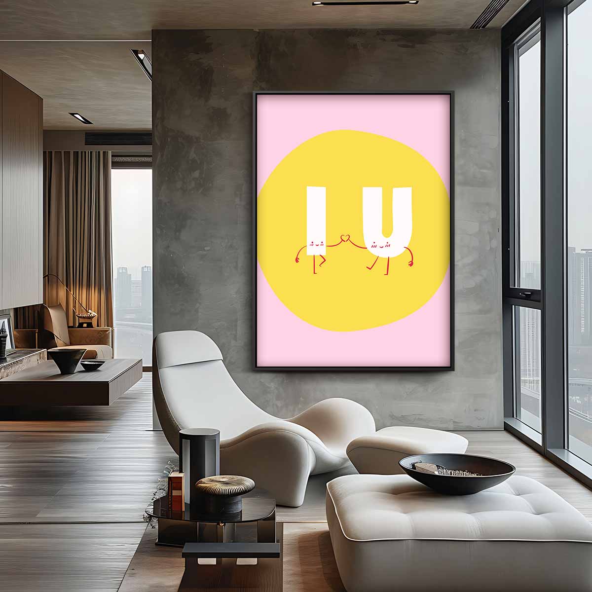 Vrolijke Karakters Wanddecoratie Kunstwerk-canvas-dibond-plexiglas-wanddecoratie-WallArtistic