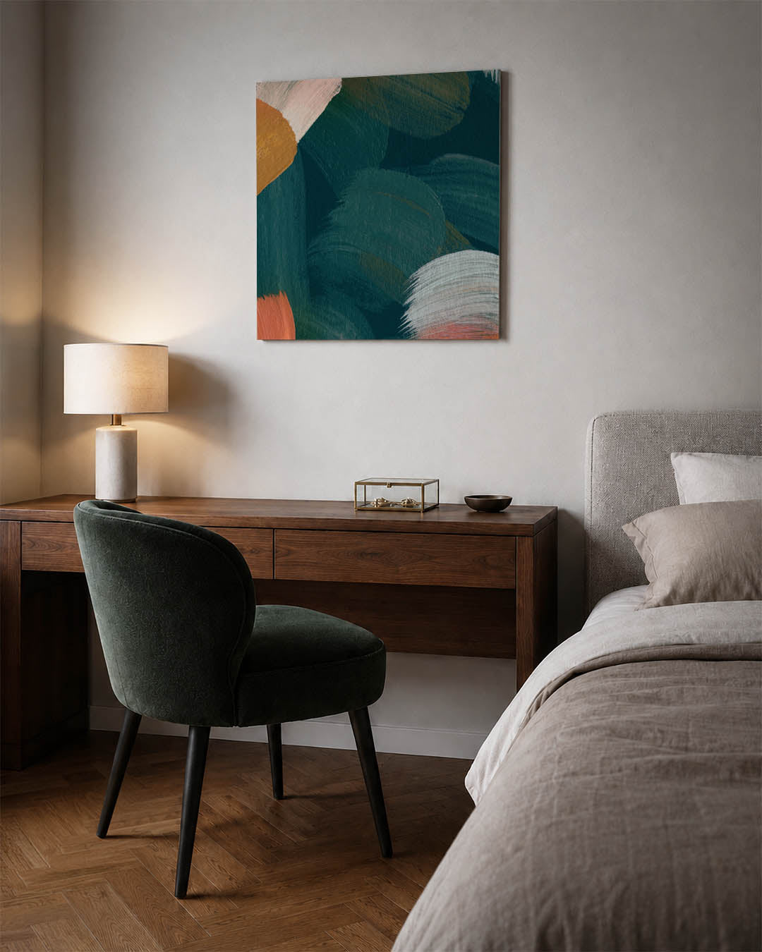 Kleurencompositie Kunstwerk