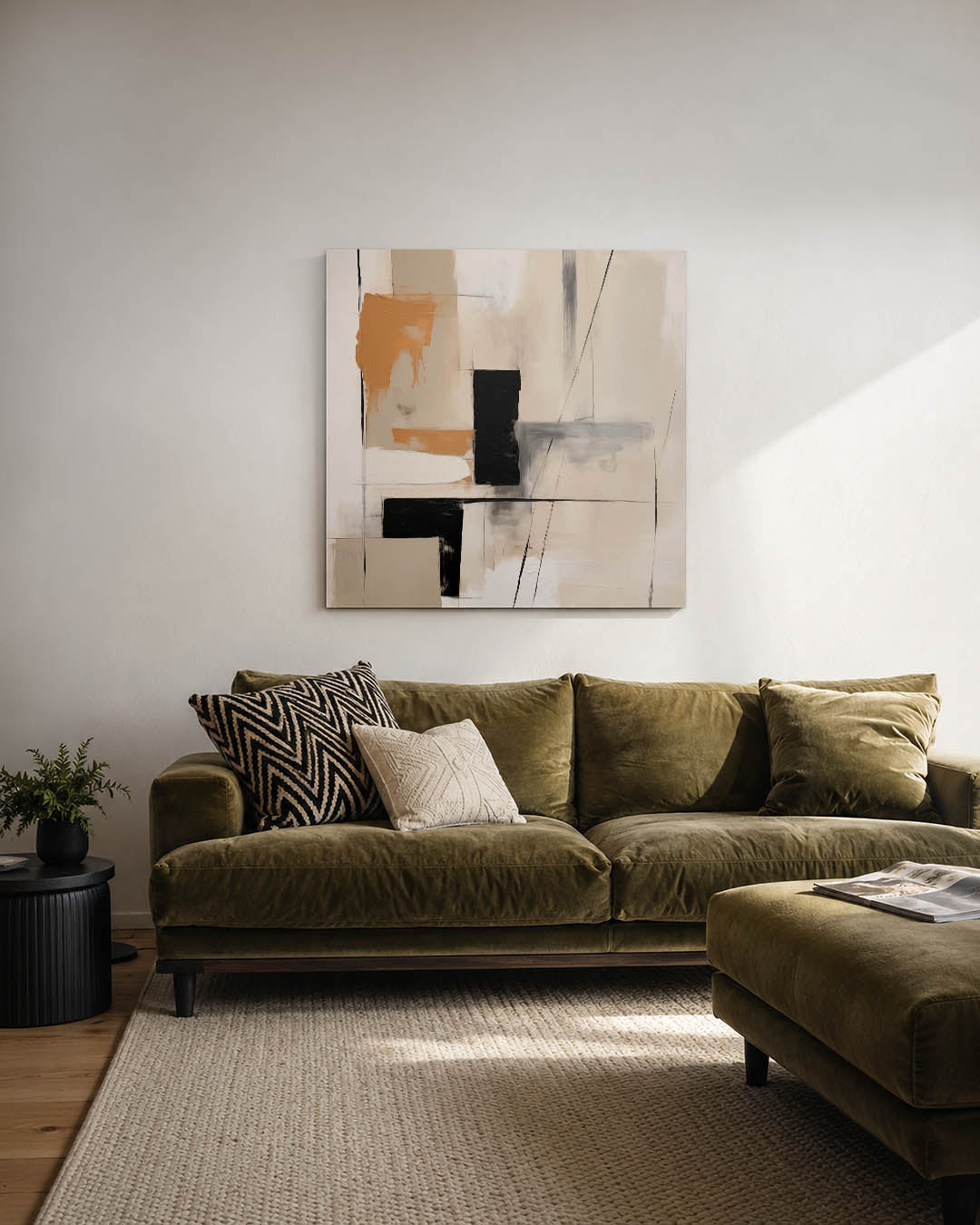 Geometrische vormen Kunstwerk