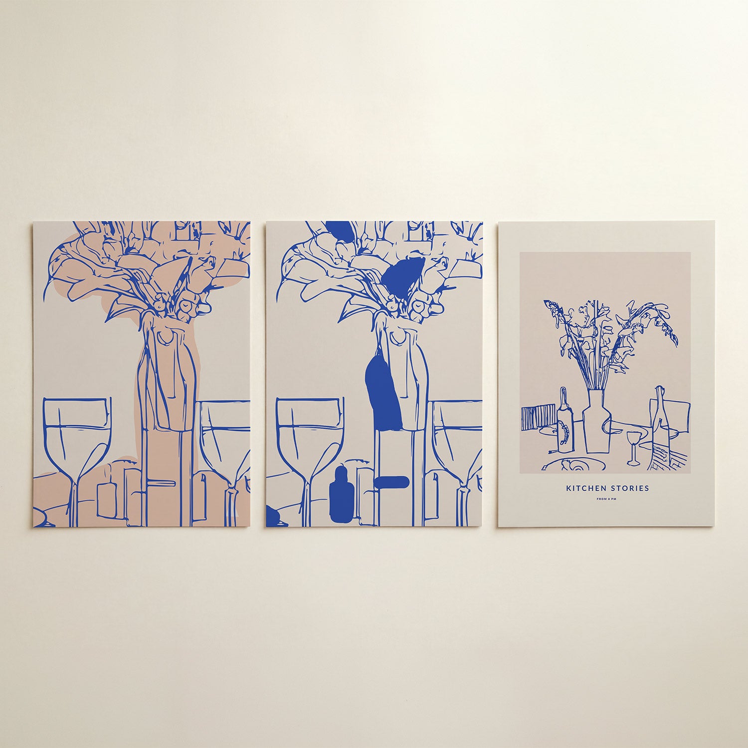 Lijnen en vormen Posterset