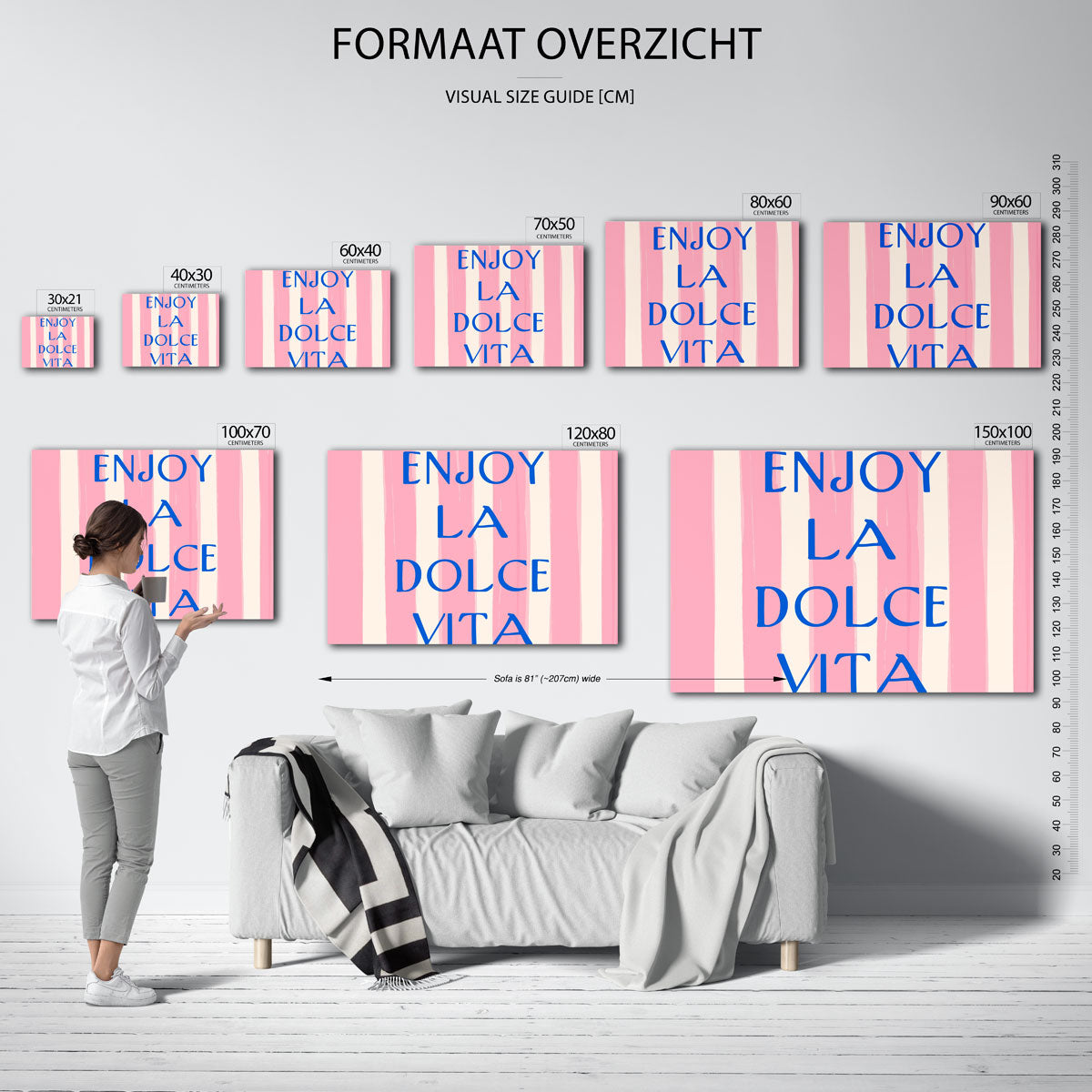 Enjoy la dolce vita Poster
