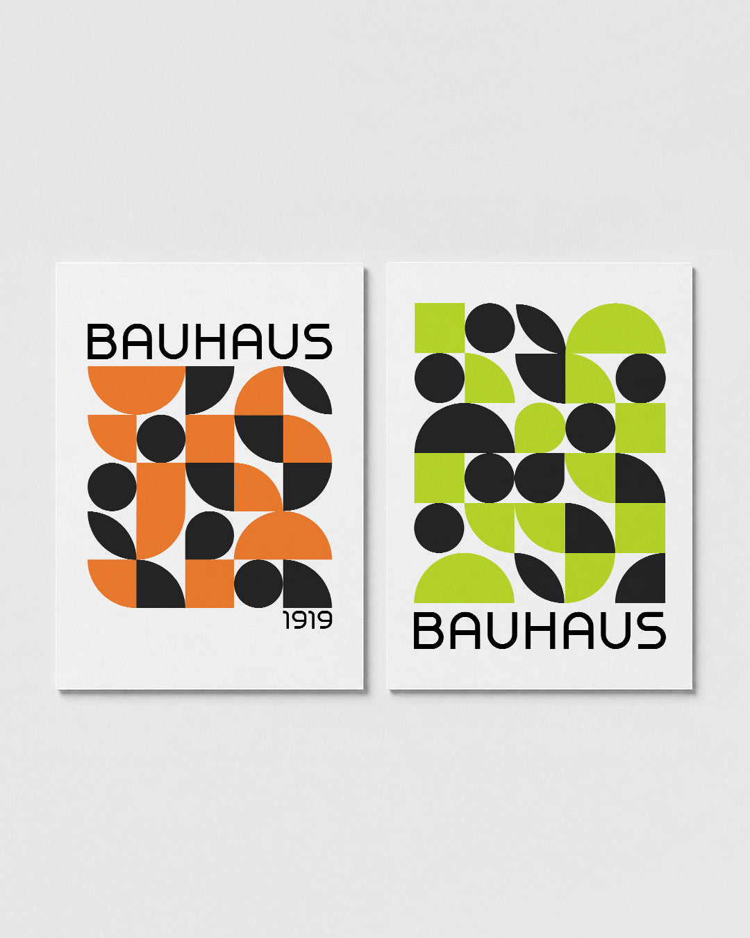 Vormen en vlakken Posterset