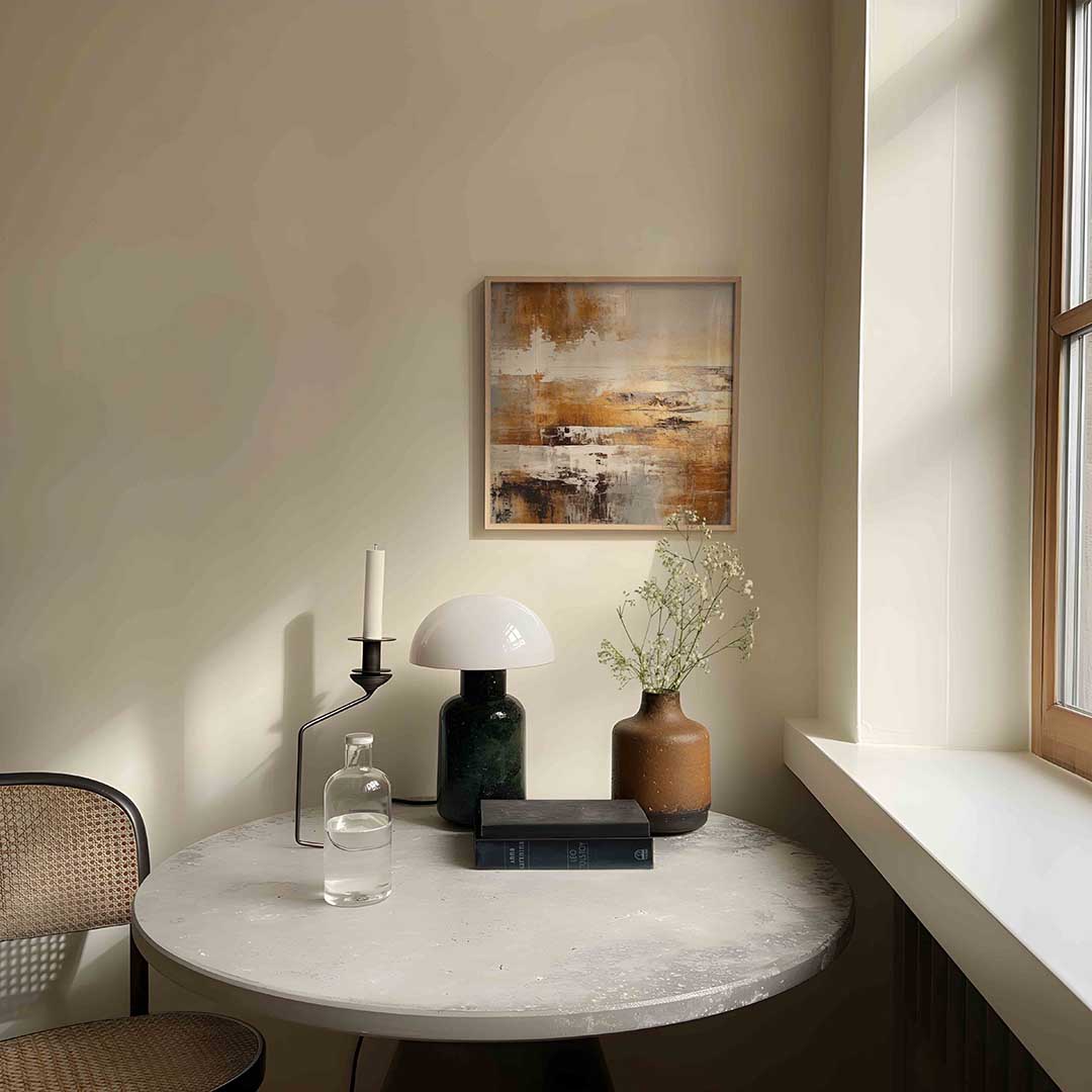 Abstracte gouden textuur Poster