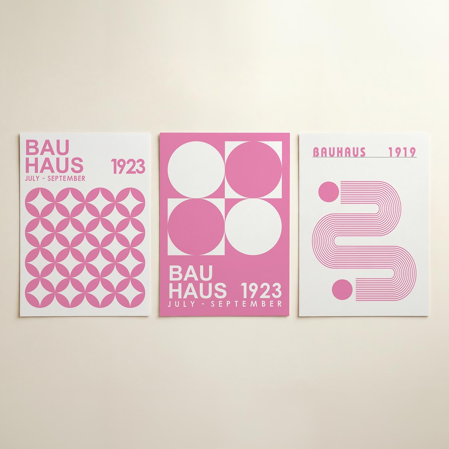 Cirkelpatroon Posterset