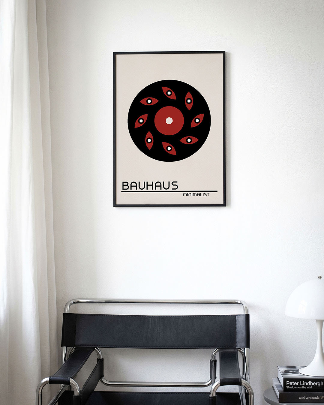 Cirkelvorm en ogen Poster