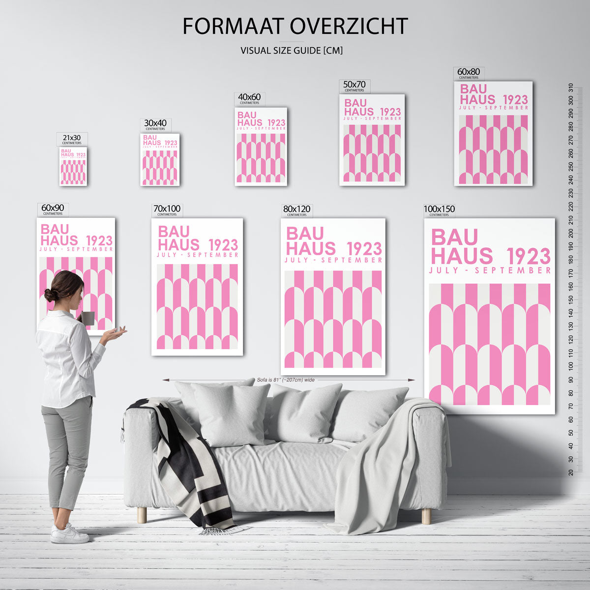 Kleur en vorm Poster