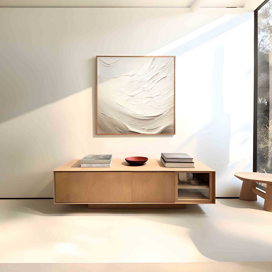 Beige textuur Poster