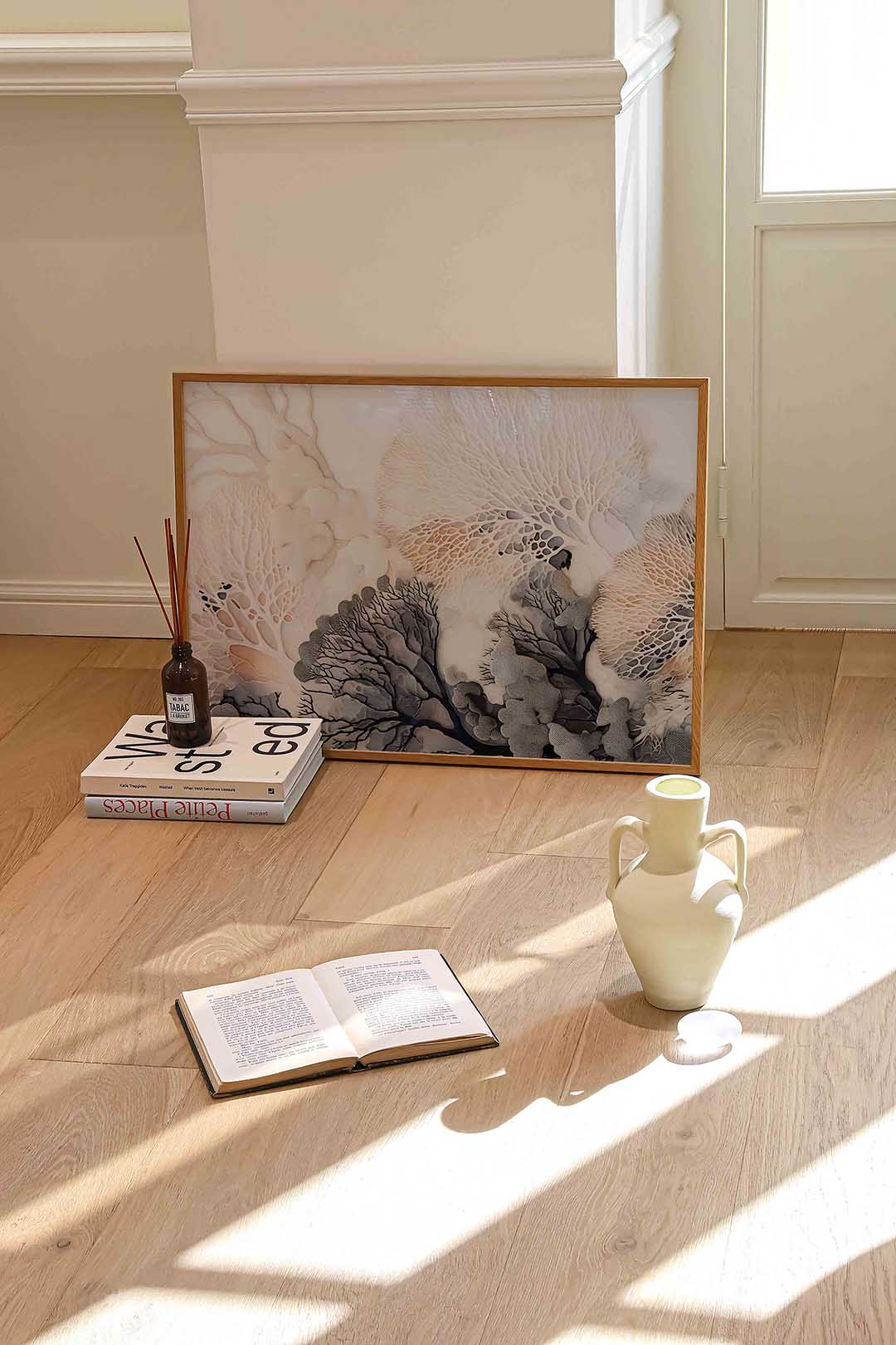 Organische vormen Poster